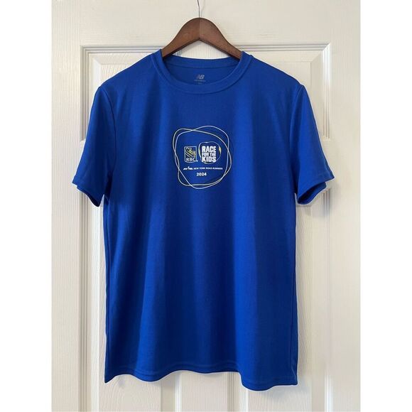 NEW BALANCE RACE FOR THE KIDS T-SHIRT - NYRR - 2024 - Picture 1 of 9